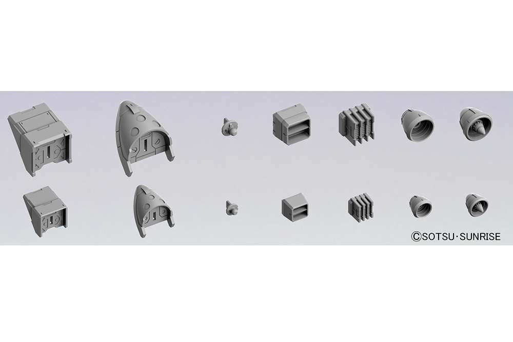 Builders Parts HD MS Vernier 03 1/144 - Kvalitetsdetaljer för Modellbyggare bandai model kit gunpla