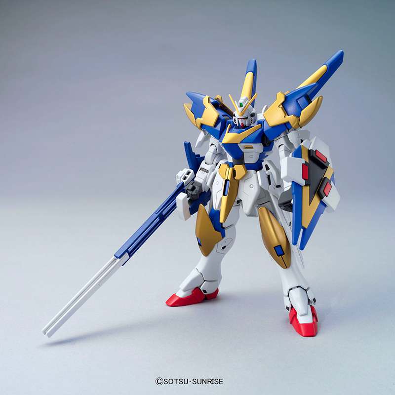 HGUC Gundam V2 Assault Buster 1/144 - Byggsats för Modell bandai model kit gunpla