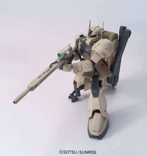 HGUC Zaku I Sniper Type Yonem Kirk 1/144 - Modellbygge bandai model kit gunpla