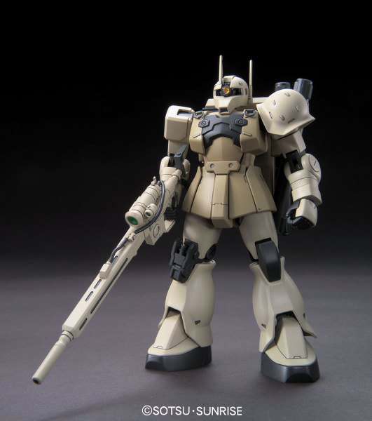 HGUC Zaku I Sniper Type Yonem Kirk 1/144 - Modellbygge bandai model kit gunpla