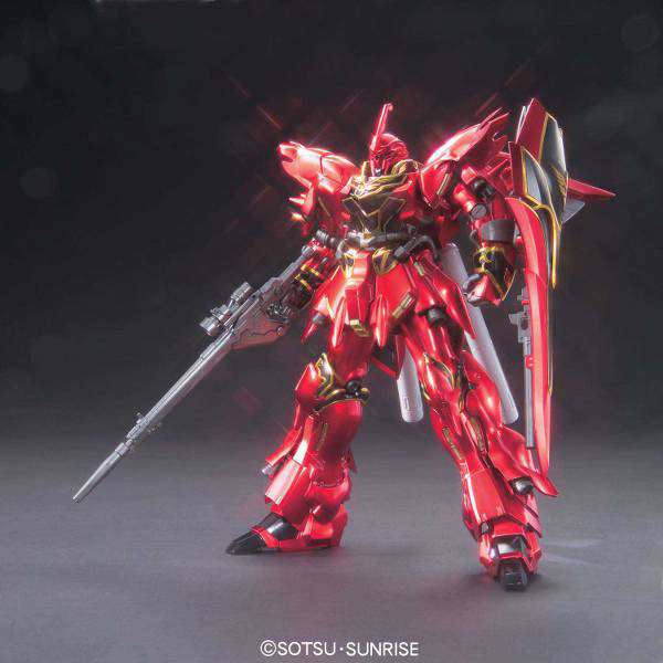 HGUC Sinanju Titanium Finish Ver 1/144 – Detaljerad Modellbyggsats bandai model kit gunpla
