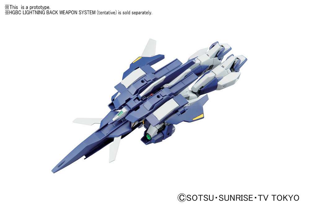 Hgbf Gundam Lightning 1/144 – Byggsats med Fantastiska Detaljer bandai model kit gunpla
