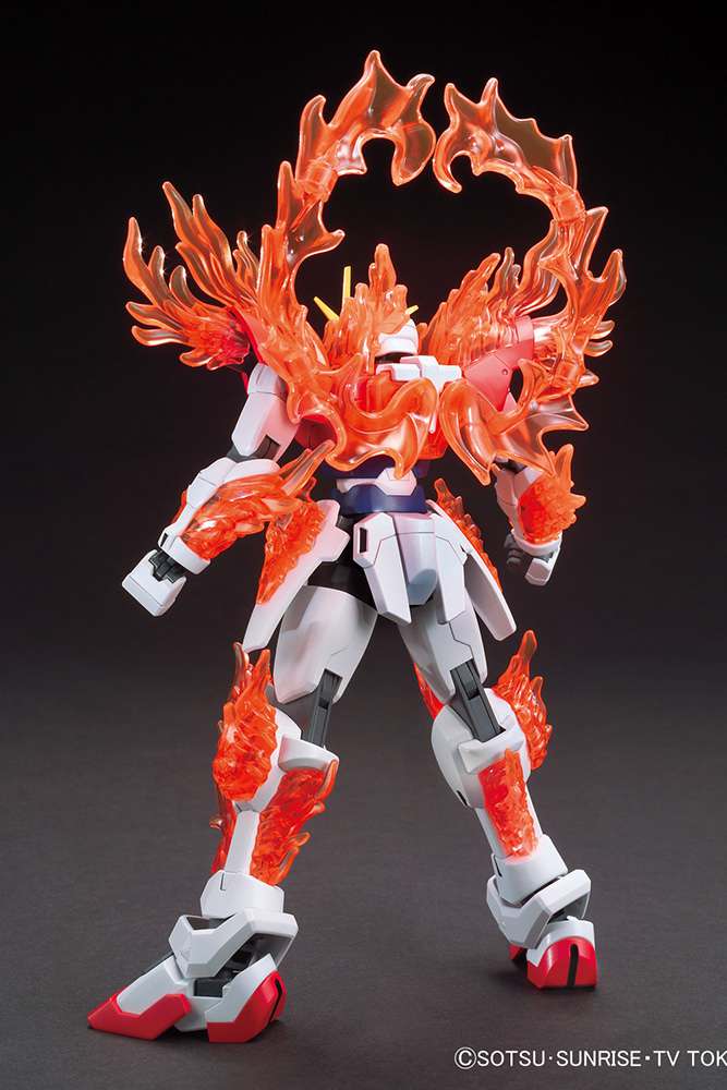 Hgbf Gundam Burning Try 1/144 - Byggsats för Gundam-entusiaster bandai model kit gunpla