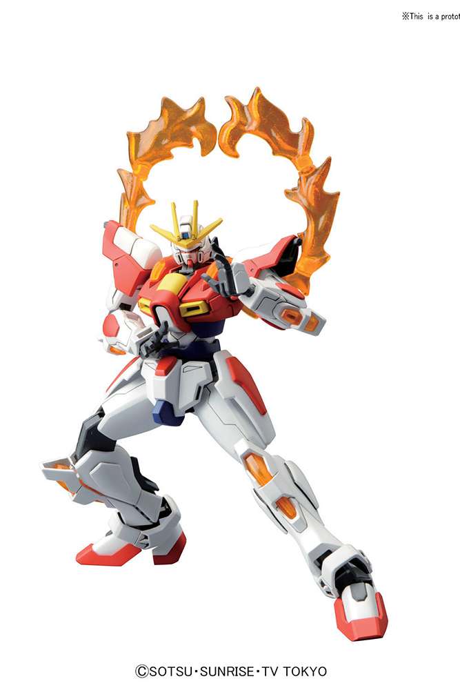 HGBF Gundam Build Burning 1/144 - Modellbyggsats bandai model kit gunpla