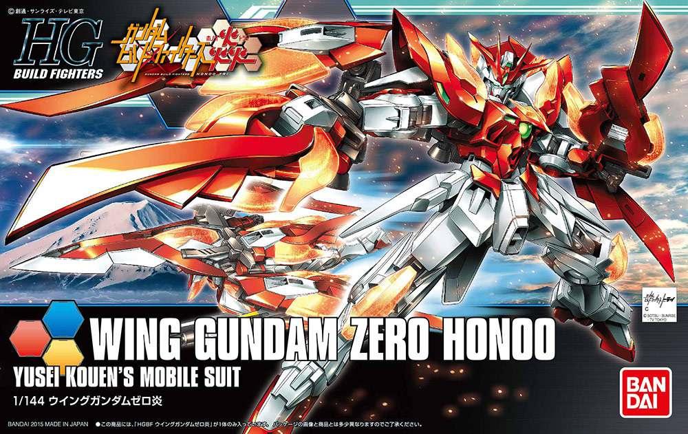 Högkvalitativ Byggare Fighters (HGBF) Gundam Wing Zero Honoo 1/144 - Robotto