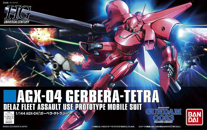 HGUC Gerbera Tetra 1/144 - Detaljerad Modellbyggsats bandai model kit gunpla