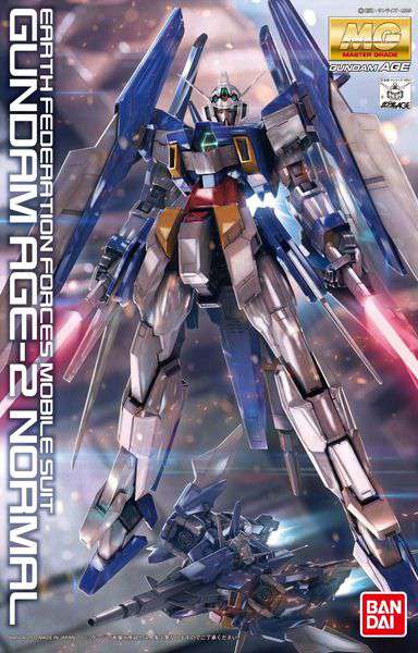 MG Gundam AGE-2 Normal 1/100 – Modellbyggsats av hög kvalitet bandai model kit gunpla