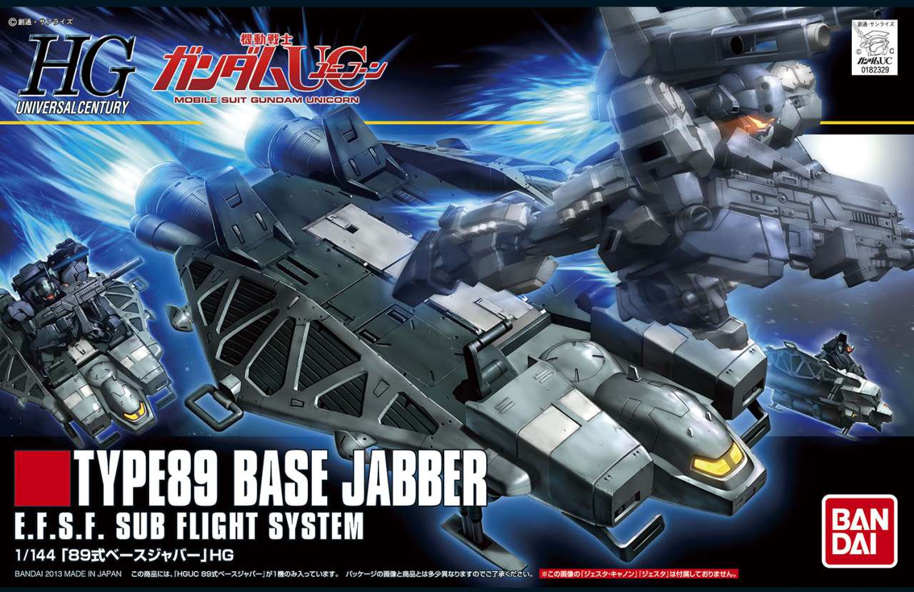 HGUC Base Jabber Type 89 1/144 - Modellbyggsats bandai model kit gunpla