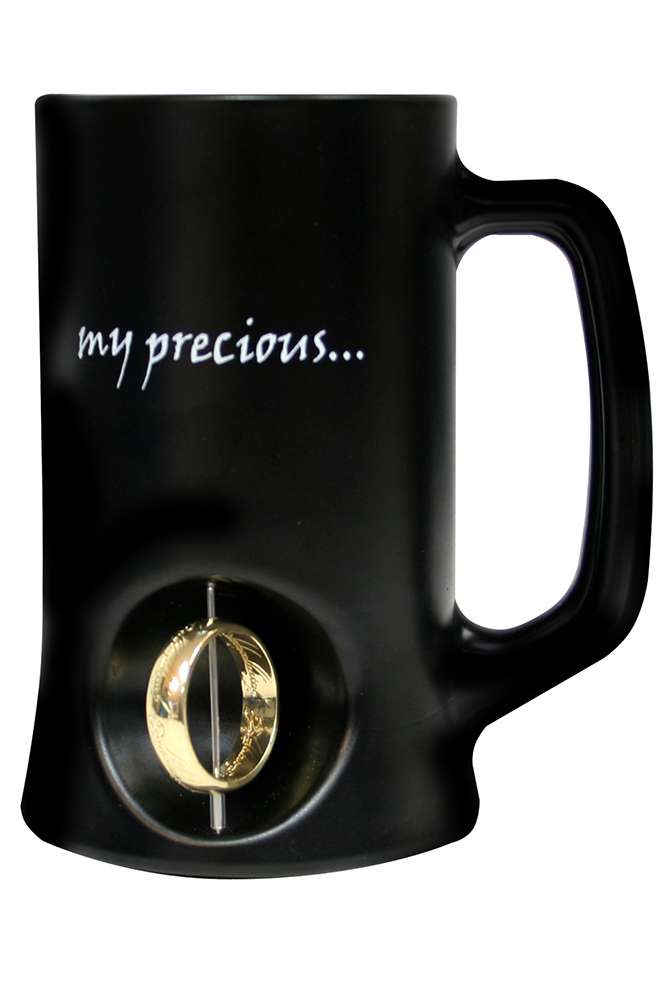 Lotr Ring 3D Svart Stein - En Unik Samlarobjekt sd toys