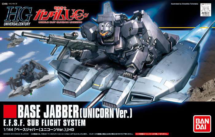 HGUC Base Jabber Unicorn Ver 1/144 - Detaljerad Modellbyggsats bandai model kit gunpla