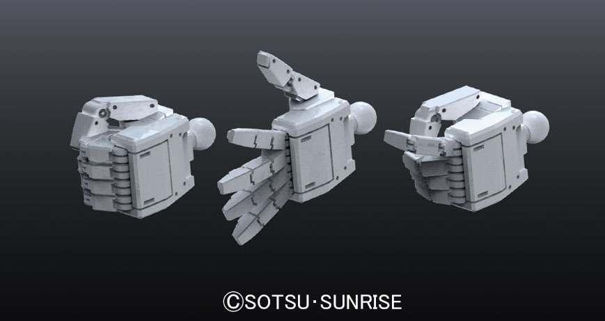Builders Parts HD MS Hand 04 1/144 – Detaljerad och Realistisk - Robotto
