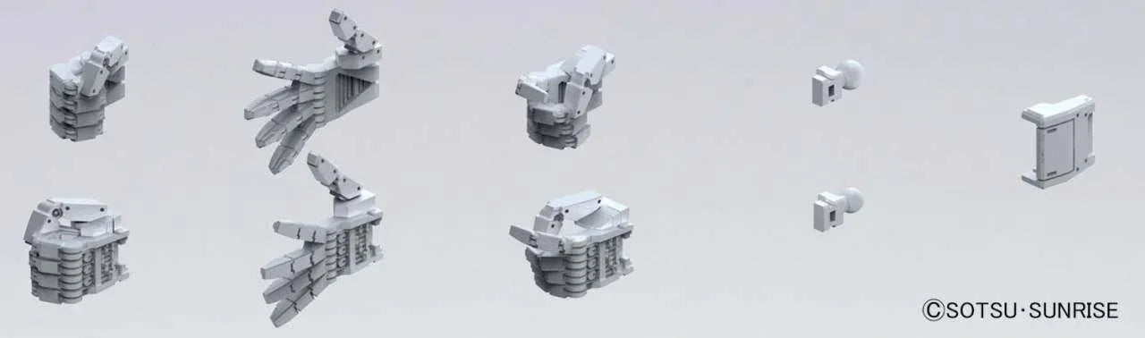 Builders Parts HD MS Hand 04 1/144 – Detaljerad och Realistisk - Robotto