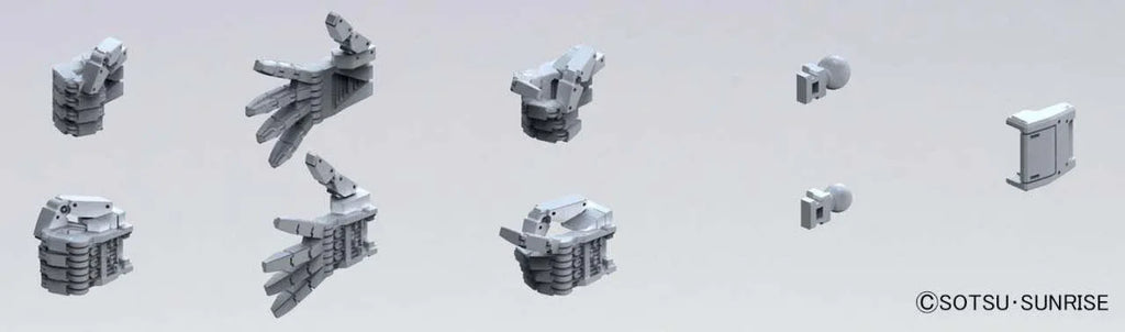 Builders parts hd ms hand 03 1/144 - Detaljerade byggdelar för modeller - Robotto