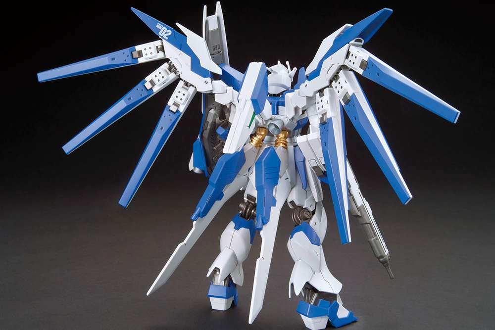 Hgbf Gundam Hi-Nu Vrabe 1/144 – Byggsats för Modellälskare bandai model kit gunpla