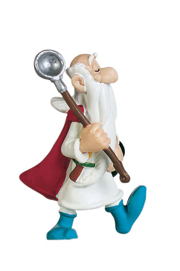 Asterix Panoramix Figur plastoy