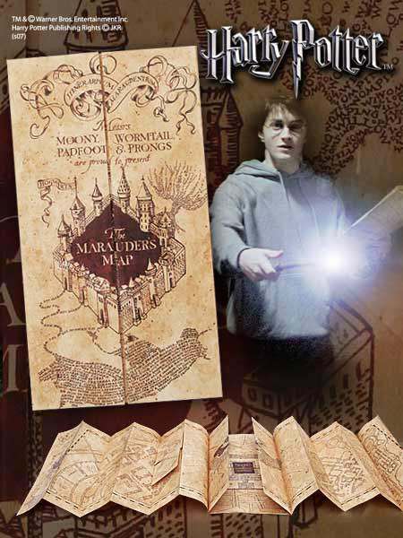 Harry Potter Marauder's Map Replika noble collections
