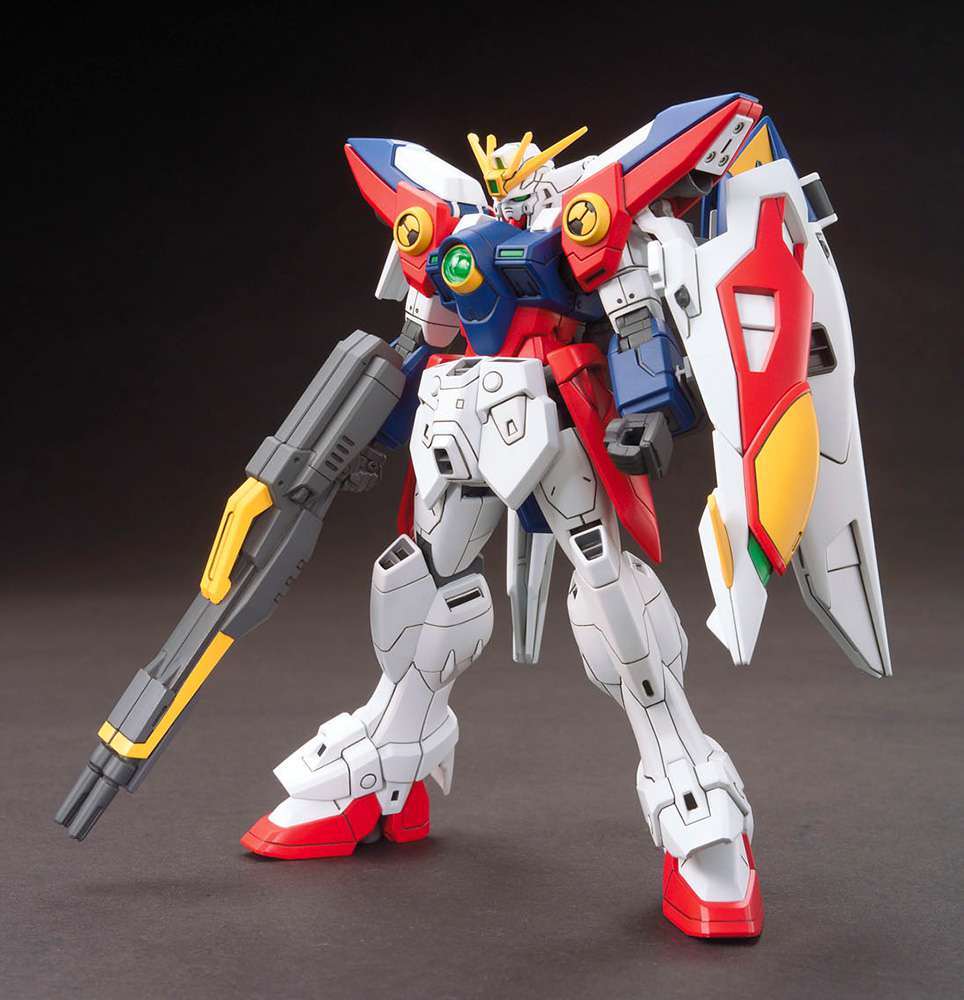 HGAC Gundam Wing Zero 1/144 Byggsats bandai model kit gunpla