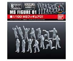 Byggdelar HD MS Figur 01 1/100 - Perfekt för Modellbyggare - Robotto