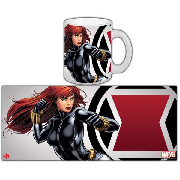 Avengers Black Widow Mug – Kaffe- och Te-älskare semic