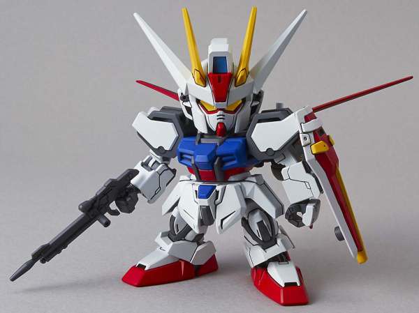 SD Gundam Aile Strike EX STD 002 – Byggsats för Samlare och Hobbyister bandai model kit gunpla