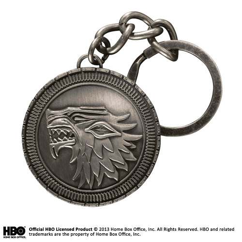 Game of Thrones Stark Shield Nyckelring noble collections