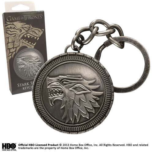 Game of Thrones Stark Shield Nyckelring noble collections