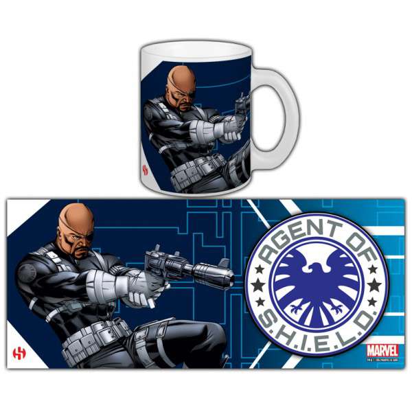 Avengers Nick Fury Mug - Kaffe- och Teälskare semic