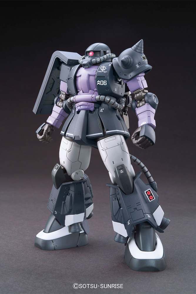 Hg Zaku II MS-06R-1A Ortega Custom 1/144 - Modellkit bandai model kit gunpla