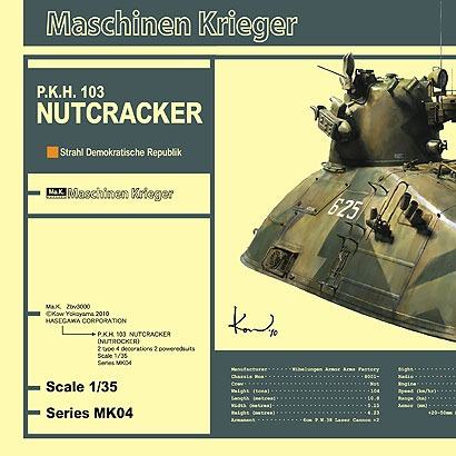 Maschinen Krieger Pkh 103 Nutcrack 1/35 Modellbyggsats