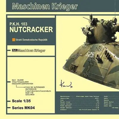 Maschinen Krieger Pkh 103 Nutcrack 1/35 Modellbyggsats