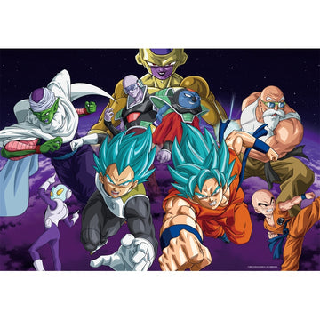 Anime Pussel Samling - Dragon Ball: Warriors 500 Bitars Pussel clementoni