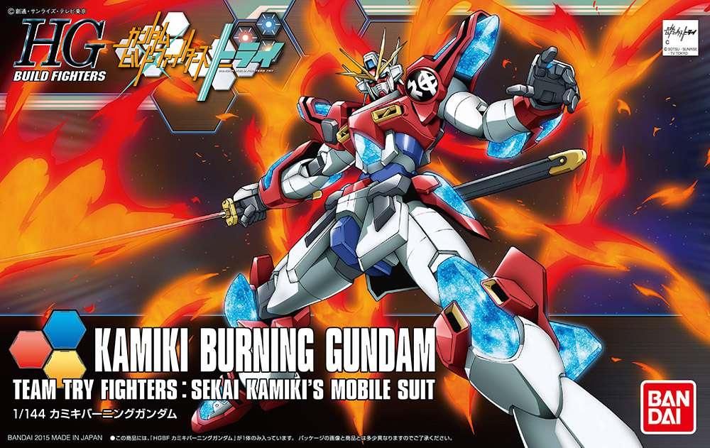 High Grade Build Fighters Gundam Burning Kamiki 1/144 - Robotto