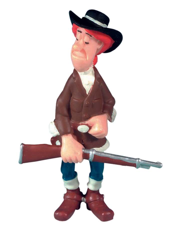 Lucky Luke Calamity Jane Figur plastoy