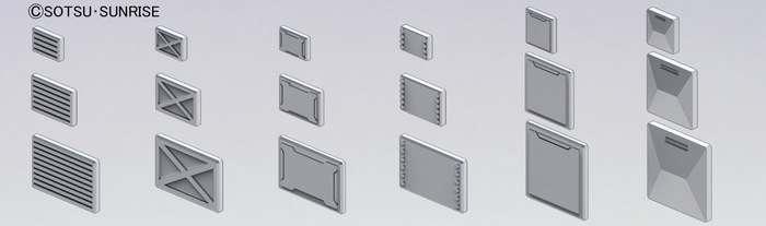 Byggdelar HD MS Panel 01 - Robotto