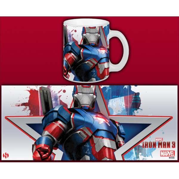 Iron Man 3 Iron Patriot Mug - Robotto