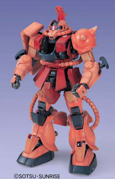 Pg Zaku II MS-06S Char 1/60 - Samlarfigur av Hög Kvalitet bandai model kit gunpla