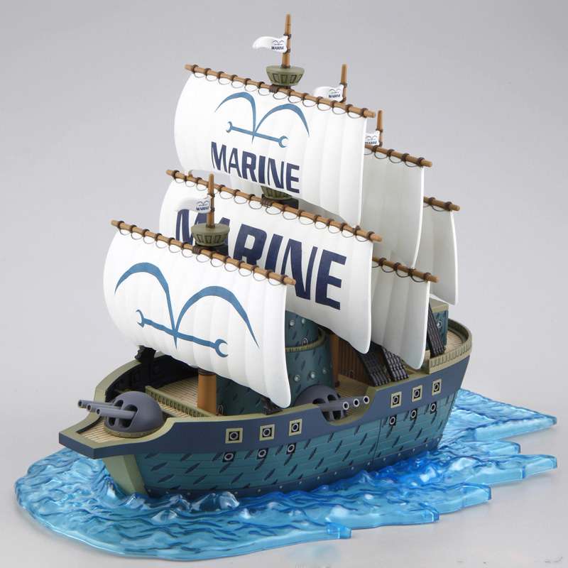 One Piece Grand Ship Collection – Marine Ship bandai model kit gunpla