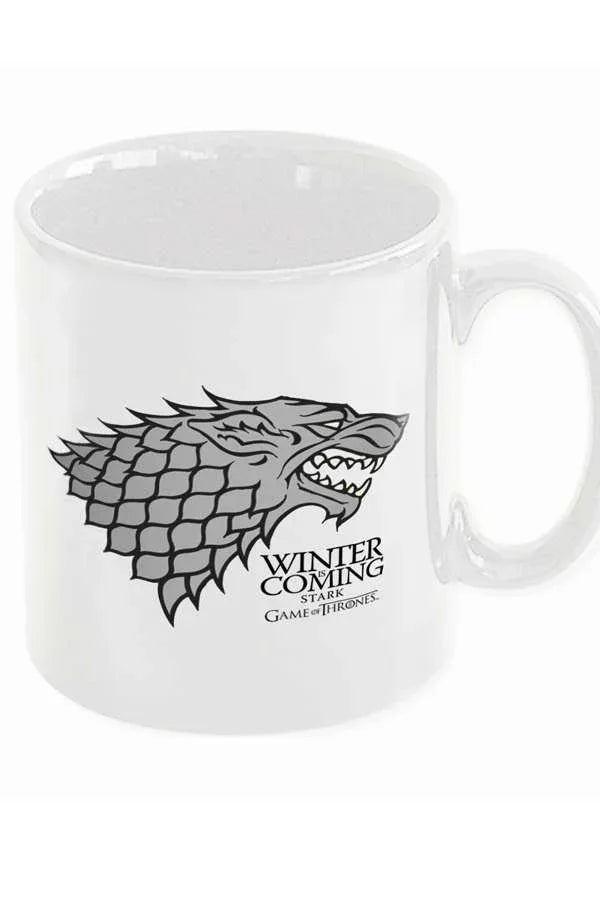 Game of Thrones Mug - Winter is Coming Stark - Robotto