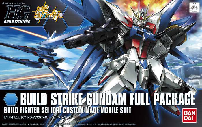 Hgbf Gundam Build Strike Full Pack 1/144 - Modellbyggsats bandai model kit gunpla