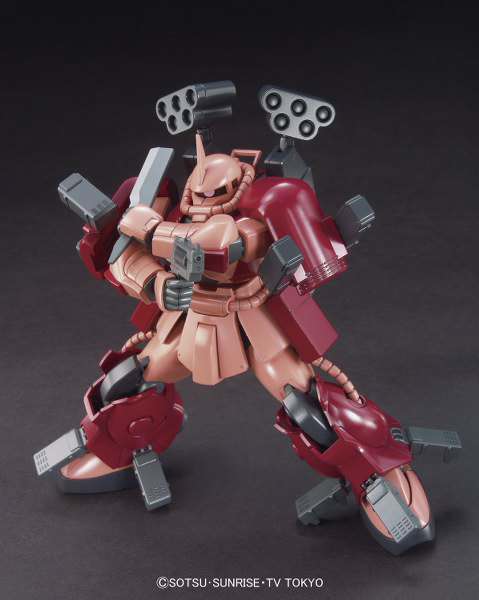 Hgbf Zaku Amazing 1/144 – Byggsats för Modellentusiaster bandai model kit gunpla
