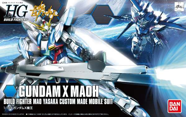 Hgbf Gundam X Maou 1/144 - Fantastisk Modellset för Samlare bandai model kit gunpla