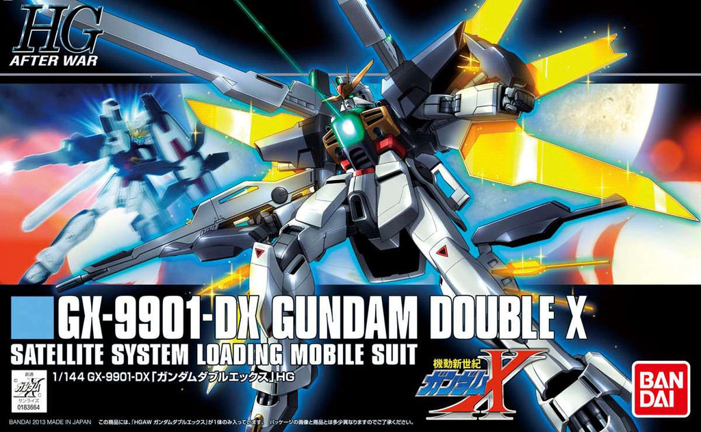 Hgaw Gundam Double X 1/144 bandai model kit gunpla