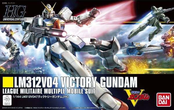 HGUC Gundam V 1/144 - Högkvalitativ Gundam Modell bandai model kit gunpla