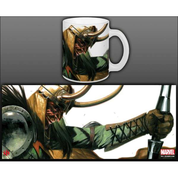 Loki Mug - Marvel Villain Mugg med Design av Loke semic