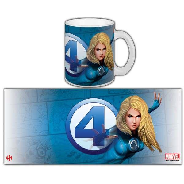 Fantastic Four Invisible Woman Mug - Elegant och Unik Keramikmugg - Robotto