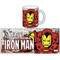 Marvel Retro Iron Man Mug - Klassisk Kaffe- och Te-Kopp - Robotto