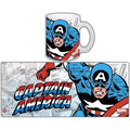 Marvel Retro Captain America Mugg - Robotto