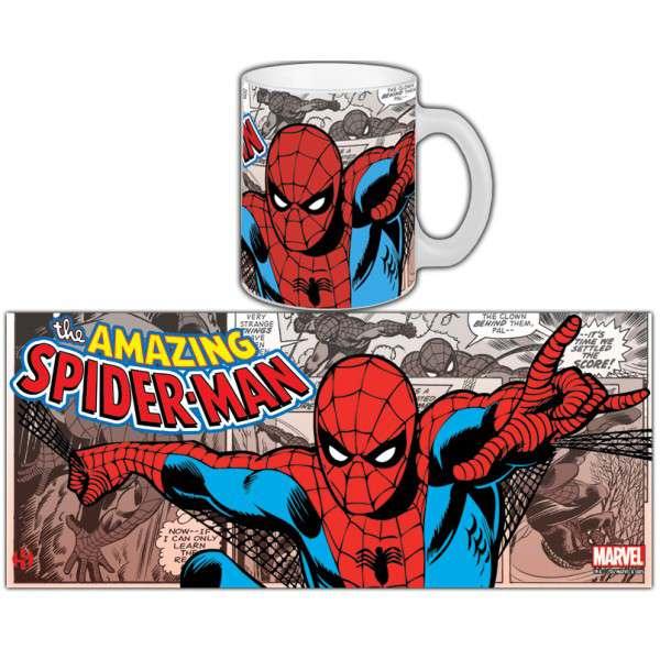 Marvel Retro Spiderman Mug – Samlarobjekt för Marvel-fans - Robotto