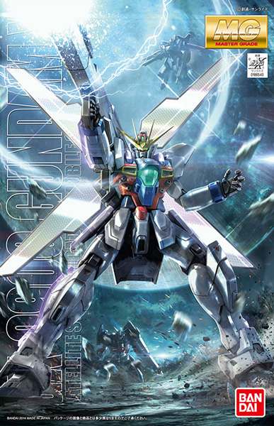 MG Gundam X GX-9900 1/100 - Modellbyggsats bandai model kit gunpla