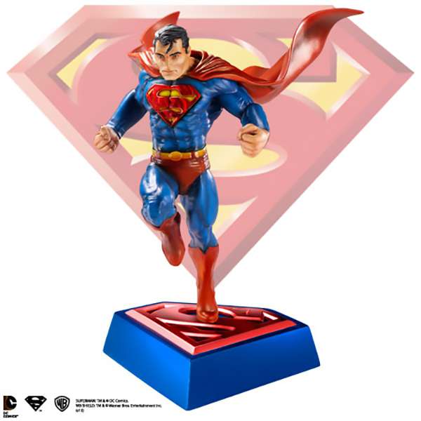 Superman Comic Book Ed Sculpt – Samlarobjekt i hög kvalitet noble collections